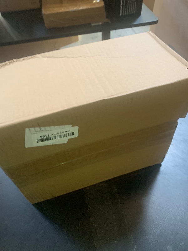 Photo 1 of FAAYUCK 6 Pack Photo Storage Box, Fits 8" x 10" Photo, Large Plastic Scrapbook Paper Storage with Snap-Tight Latch, Photo Organizer for Protecting Photos, Crafts, Scrapbooks, Office Supplies, A4 Files