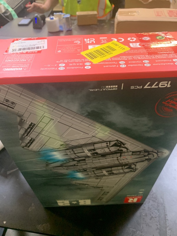 Photo 1 of Reobrix Fighter Jet Building Set 33038, B2 Military Bomber Plane for Adults, Aviation Airplane Cool Jet Model Collection for Boys,Ideal Gifts for Kids 14+, Men and Military Fans