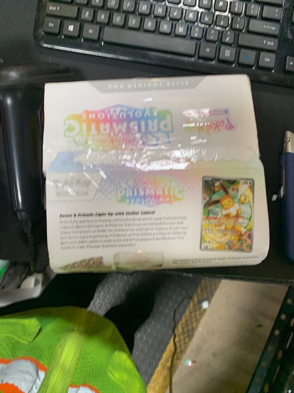Photo 1 of **OPENED* INCOMPLETE, PARTIAL SET** ** Pokemon TCG: Scarlet & Violet—Prismatic Evolutions Elite Trainer Box