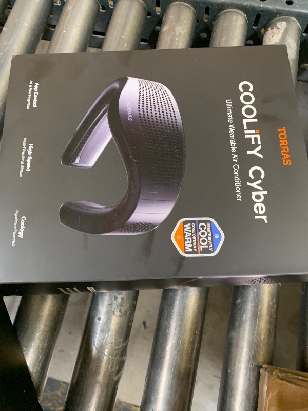 Photo 1 of TORRAS COOLiFY Cyber AI Neck Air Conditioner, Ultimate Immersive Cooling Portable Neck Fan?No.1 Coolest & Max Cooling Area? Neck Fans that Blow Cold Air 6000 mah Rechargeable for Gift