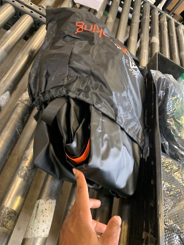 Photo 1 of Car Rooftop Cargo Carrier Bag, 15 Cubic Feet Waterproof Heavy Duty 840D Car Roof Bag for All Vehicle with/Without Racks - Anti-Slip Mat, 6 Door Hooks, Storage Bag, 2 Extra Straps, Luggage Lock