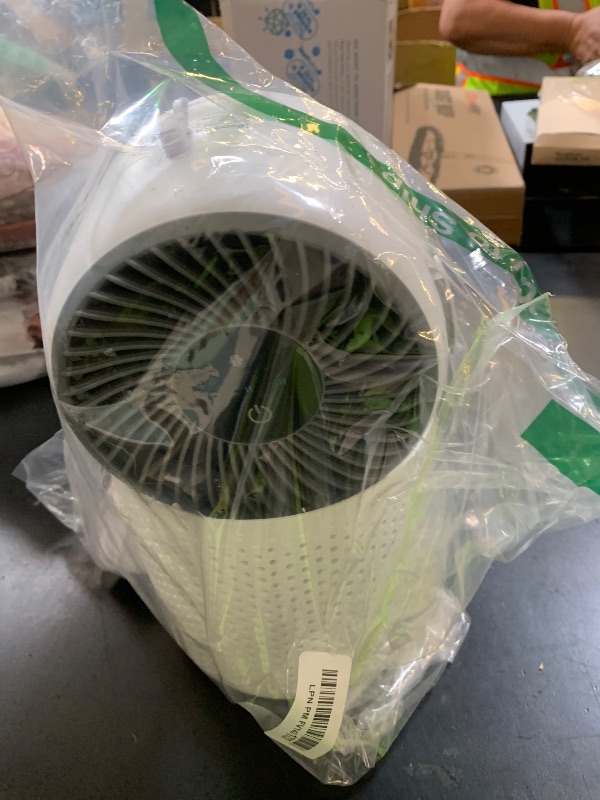 Photo 1 of Levoit - Core300-P Air Purifier – HEPA 3-in-1 Filter, 1073 ft² Coverage, Pet Hair &amp; Allergy, Sleep Mode, White