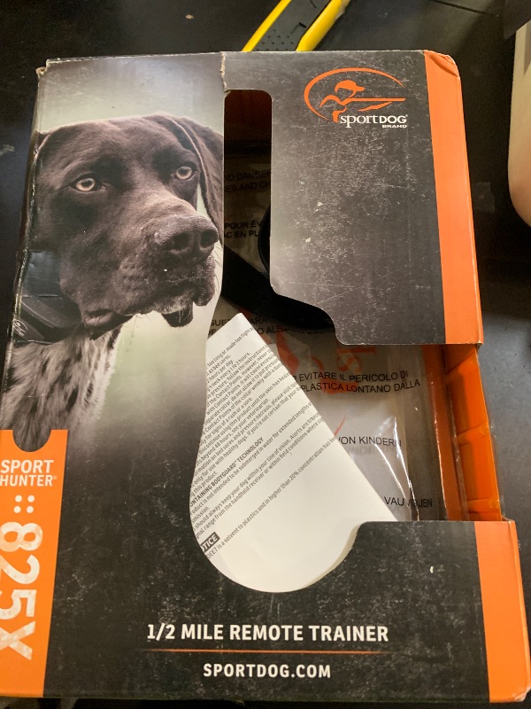 Photo 1 of SportDOG Brand SportHunter 825X Remote Trainer - Static Collar - 1/2 Mile Range - Rechargeable Dog Training Collar with Static, Vibrate, and Tone - SD-825X