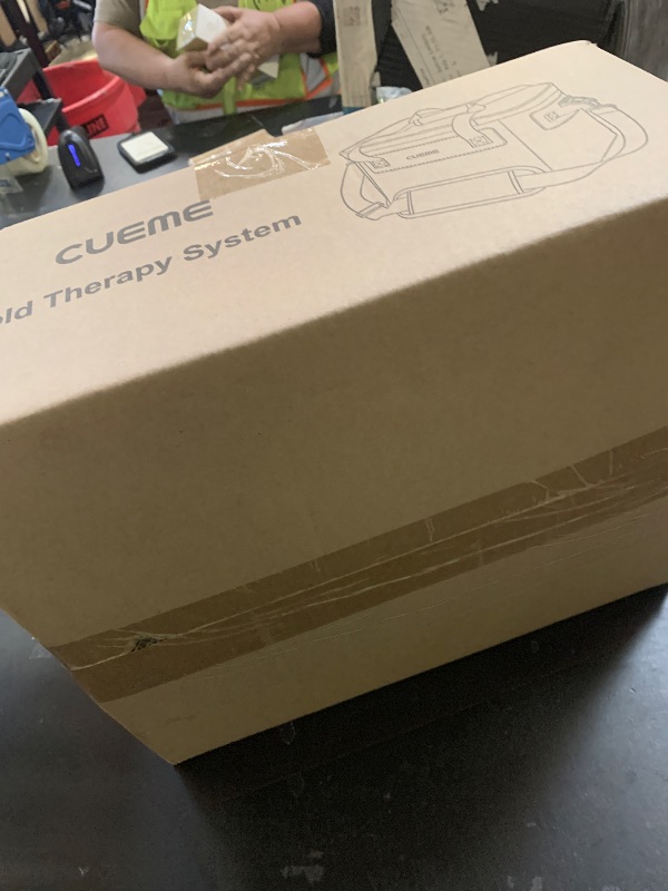 Photo 1 of CUEME Ice Machine for Knee After Surgery, Cold Therapy Machine for Knee Replacement with Programmable Timer, Cryotherapy Pain Relief, Ice Therapy Machine for Shoulder, Hip, Ankle and Foot