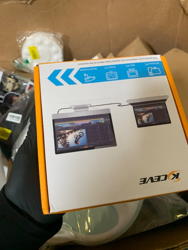 Photo 1 of KCEVE KVM Switch 2 Monitors 2 Computers USB C, KVM Switch USB-C for 2 Laptops Sharing 2 Monitors and 4 USB3.0 Devices, 4K@60Hz, 100W PD, MST, Wired Remote(4K USBC HDMI 2 in 2 Out KVM)