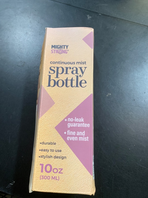 Photo 1 of 10 OZ Continuous Spray Bottles - Ultra Fine Mist Sprayer | Water Spray Bottle For Hair Stuff, Mister Spray Bottle For Plants Mister | Hair Spray Bottles For Hairstyling, Cleaning, Salons