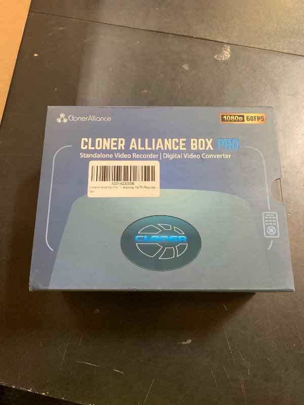 Photo 1 of ClonerAlliance Box Pro, 1080p@60fps Video Recorder, DVR with HDMI Capture, Playback on TV. RCA/YPbPr/VGA to Digital Converter. Schedule Recording. No PC Required.