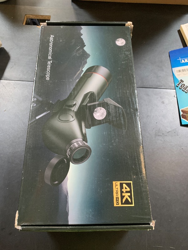 Photo 1 of Smart Telescope, Digital Electronic Telescopes with 4K Astrophotography Camera, Internal and Externat Dual Screens Spotter for Adults & Kids & Beginners Astronomy with 64G Card