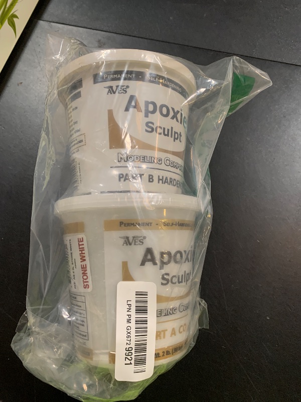 Photo 1 of Aves-Apoxie Sculpt - 2 Part Modeling Compound (A & B) - 4 Pound, White/Stone White