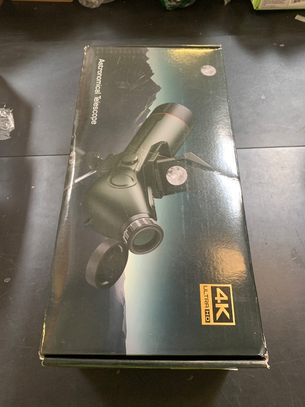 Photo 1 of Smart Telescope, Digital Electronic Telescopes with 4K Astrophotography Camera, Internal and Externat Dual Screens Spotter for Adults & Kids & Beginners Astronomy with 64G Card