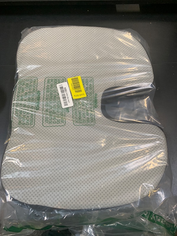 Photo 1 of Everlasting Comfort Doctor Recommended Memory Foam Seat Cushion for Office Chairs & Car - Ergonomic Office Desk Accessories - Cushions for Tailbone Pain Relief, Sciatica (Black, Large)