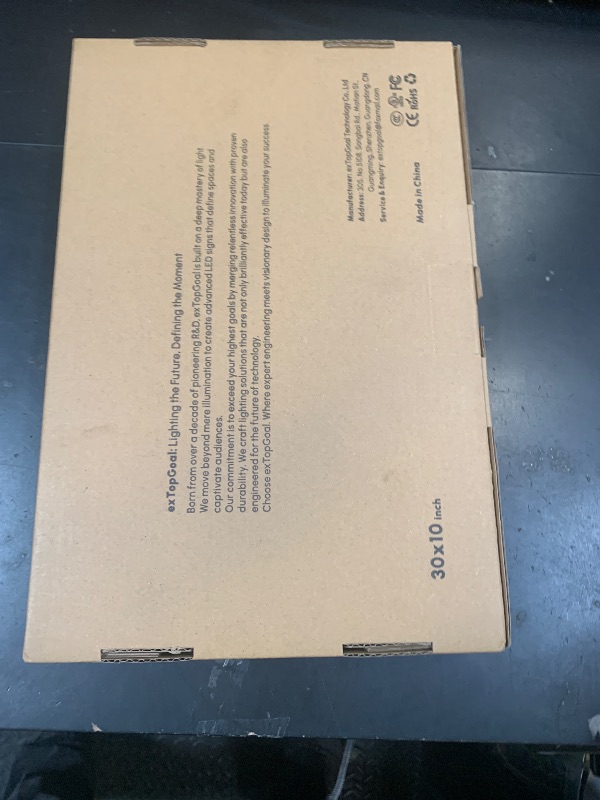 Photo 1 of LED Open Signs for Business, exTopGoal 30"x10" Large Bright Open Sign with Remote and 12 Scene Modes, Light Dimmable Window Sign for Store Shop Storefront Bar Cafes - US Flag