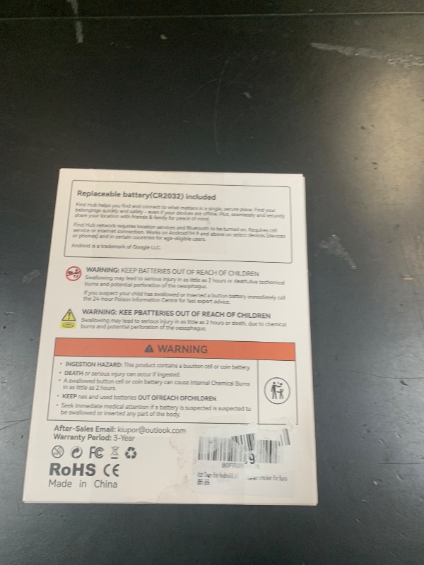 Photo 1 of 
BLUETOOTH TRACKER TAG