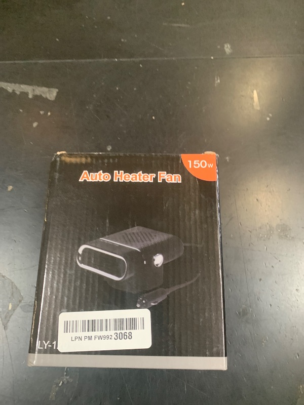 Photo 1 of ?New 2025?Portable Car Heater Fast Demisting Defroster, 12V 150W Automobile Heater Can Heat Rapidly in 60 Seconds with Heating & Cooling & Air Purify, Car Fan Windshield Defroster(Black) (LT-N209)
