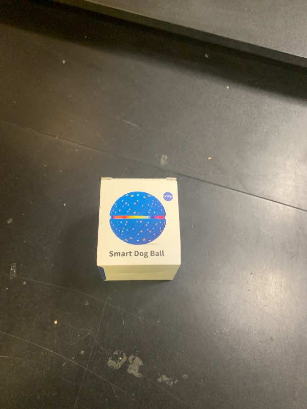 Photo 1 of Sankell Interactive Dog Toys Ball - Smart Moving Bouncing Dog Ball with RGB Lights, E-TPU Material, 3 Play Modes Automatic Rolling Dogs Toy for Small Medium Dogs Keep Them Busy(Blue)