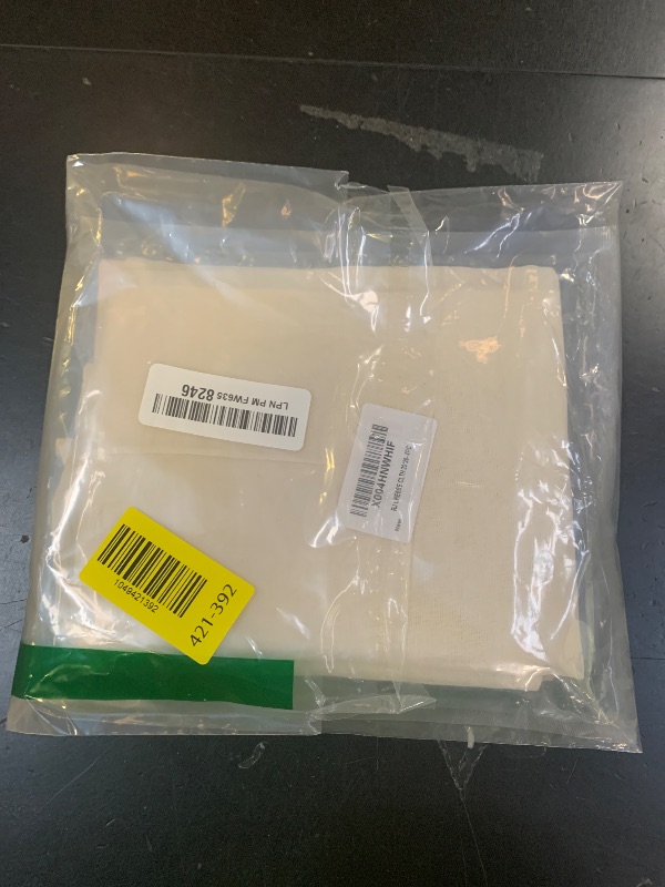 Photo 1 of 100% Unbleached Cheese Cloths – 4 Pcs Precut 20x20 inch Hemmed Reusable Cheesecloth for Straining - Grade 100 Organic Cheese Cloth - Ultra Fine Muslin Cloth for Juicing Brewing Baking Turkey