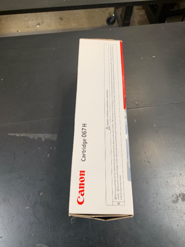 Photo 1 of Canon Genuine 067 Yellow Toner Cartridge High Capacity Compatible with LBP633Cdw, LBP632Cdw, MF652Cdw, MF653Cdw, MF654Cdw, MF656Cdw