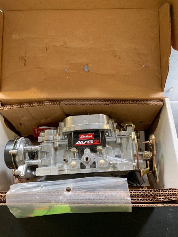 Photo 1 of Edelbrock 1906 AVS2 Carburetor 650 CFM With Electric Choke, Satin Finish