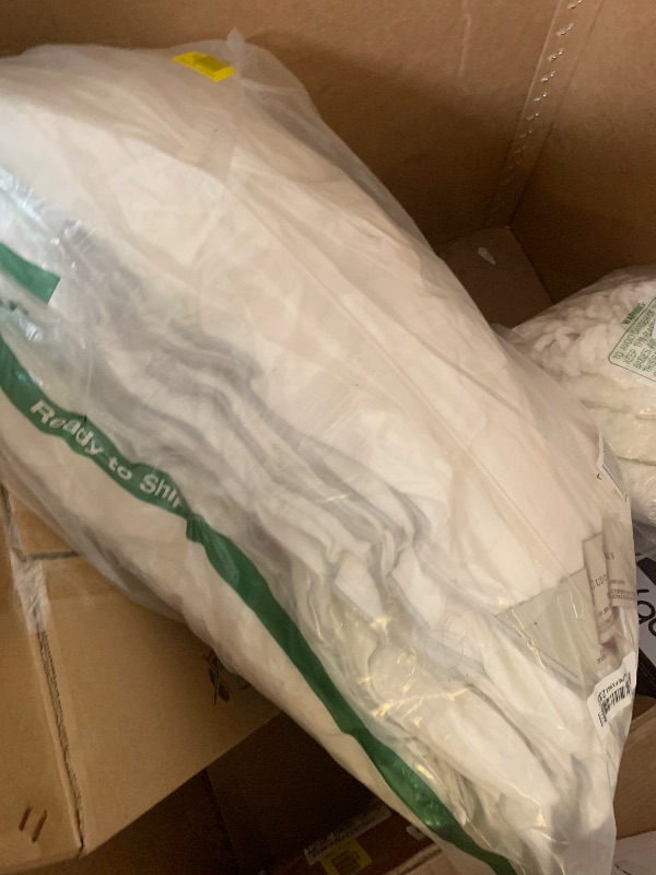 Photo 1 of CUDDLE DREAMS Wool Comforter Duvet Insert, 100% Australian Wool Filling with Soft Noiseless Cotton Shell, Natural Warmth (Lightweight for Summer, Full)