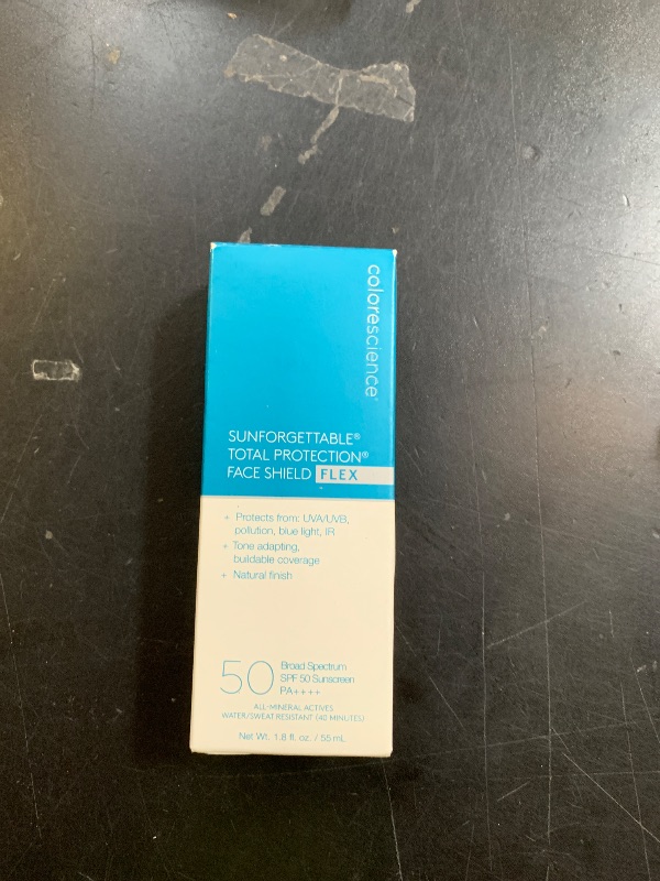 Photo 1 of Colorescience Total Protection Face Shield Flex SPF 50, Zinc Oxide Formula, Medium, 1.8 fl. oz.