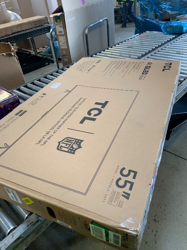 Photo 1 of TCL 55 Inch Class T7 Series | 4K QLED HDR | 55T7, 2025 Model | 120HZ Refresh Rate High Brightness Smart Google TV Dolby Atmos Audio | Voice Remote Alexa Gaming Streaming Television