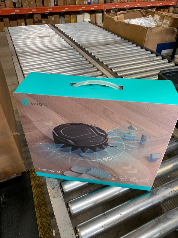 Photo 1 of Lefant Robot Vacuum Cleaner M210 Pro,Slim,Quiet,2200Pa Suction,120 Min Self-Charging Robotic Vacuums, Freemove 3.0,WiFi/APP/Alexa,6 Cleaning Modes Ideal for Hard Floors Pet Hair Low Carpet,Champagne