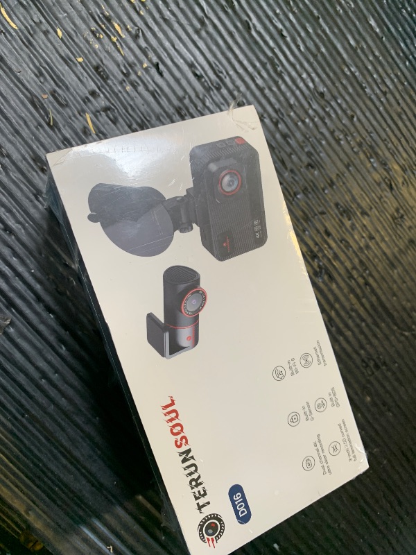 Photo 1 of TERUNSOUl 4K+4K Dash Cam Front and Rear, Free 128GB Card Included, 5.8GHz WiFi Dash Camera for Cars, Built-in GPS, G-Sensor, 170°Wide Angle, 3" IPS Screen, 24H Parking Mode, Support 512GB Max