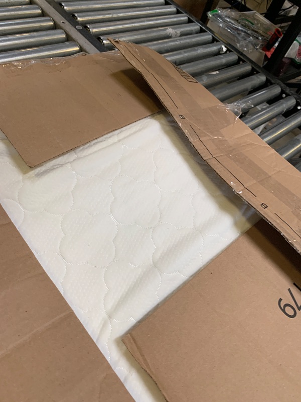 Photo 1 of DeerFable Dual Sided Pack and Play Mattress, 3 Inch Thick Soft & Firm Memory Foam Breathable Portable Pack n Play Mattresses, 4 in1 Baby Playpen Mattresses with Removable Washable Cover - 38x26x3 Inch