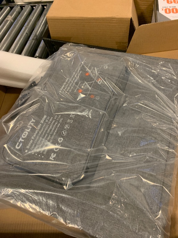 Photo 1 of 200w portable solar panel for power station ultra light 