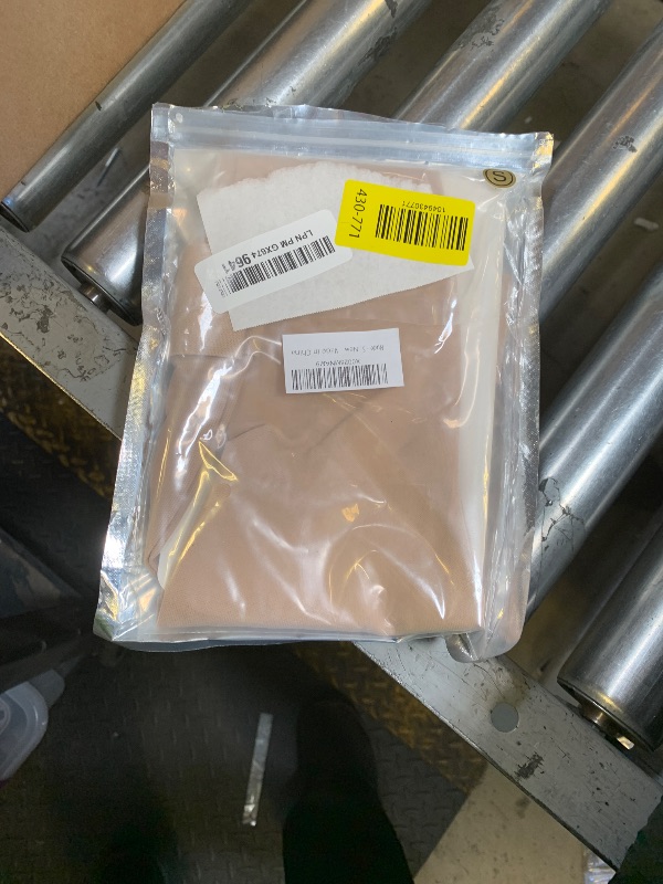 Photo 1 of PPXGOGO Thigh High Compression Socks Men & Women, Firm Support 20-30 mmHg Gradient Compression with Silicone Band, Closed Toe Compression Stockings for Medical, Edema, Varicose Veins.(9Nude S)