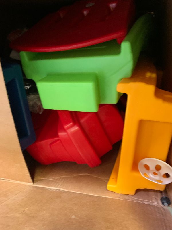 Photo 1 of Step2 Up & Down Roller Coaster Kids Ride On Toy, Push Car, Indoor/Outdoor Playset, Made of Durable Plastic, Max Weight 50 lbs., For Toddlers 2-5 Years Old, Multicolor