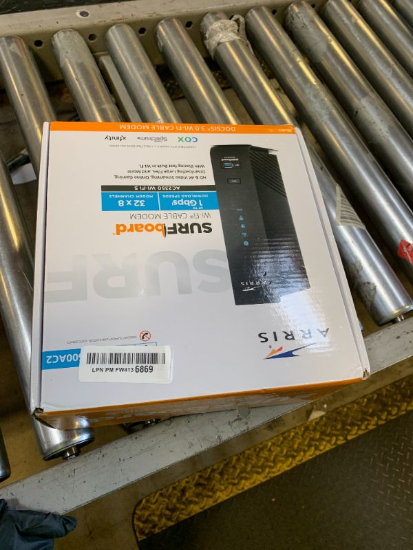 Photo 1 of ARRIS (SBG7600AC2) - Cable Modem Router Combo - DOCSIS 3.0 & AC2350 WiFi, [Check with your provider for compatibility]Four 1 Gbps Ports , 800 Mbps Max Internet Speeds