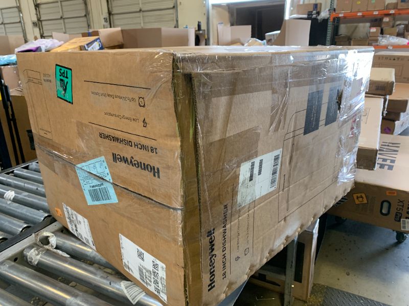 Photo 1 of Honeywell 18-Inch Dishwasher with 8 Place Settings, 6 Washing Programs, Stainless Steel Tub, UL & Energy Star Certified, Stainless Finish