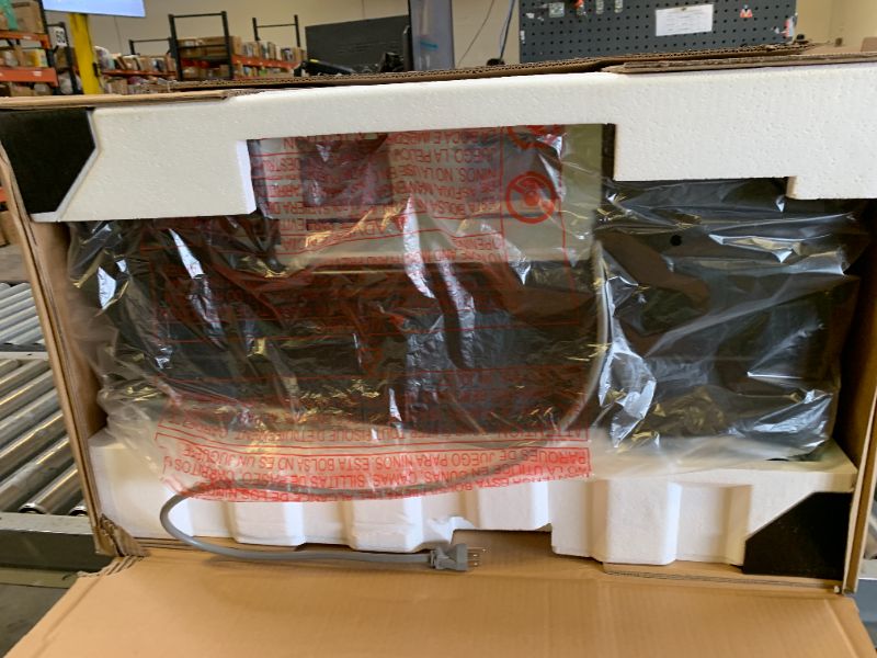 Photo 1 of BLACK+DECKER EM044KB19 Over The Range Microwave Oven with One Touch, 1000 Watts, 400 CFM and Auto Cooking, OTR 1.9 Cu.ft