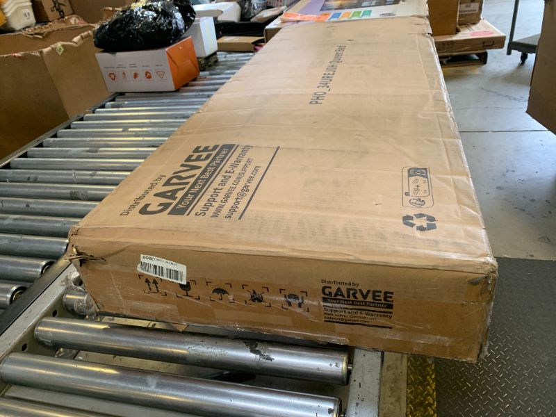 Photo 1 of GarveeHome Makeup Vanity Desk with Sliding Mirror, Vanity Dressing Table with 3 Color Adjustable Lights, Girls Vanity Set with Stool, 4 Compact Vanity Drawers, Power Outlet, Black