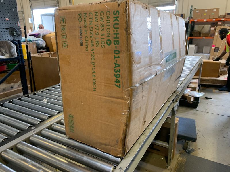 Photo 1 of HONBAY Modular Sectional Sleeper Couch with Pull Out Bed, Corduroy L Shaped Sofa with Storage, Convertible Sectional Couches for Living Room, Blue