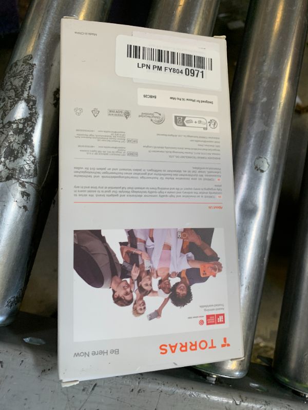 Photo 1 of TORRAS for iPhone 16 Pro Max Case Translucent Black | Strong Magnetic & Seamless Stand, Fit for MagSafe, Military-Grade Drop Protection, Sturdy Adjustable Built-in Kickstand, Slim Matte Finish