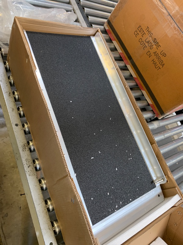 Photo 1 of gardhom 5FT Ramp for Wheelchair for Home Steps, 800Lbs Load Capacity Anti-Slip Aluminum Portable Folding Handicap Ramp for Home Entrance Threshold Doorways Stairs Curbs ScooterX004683K4V
