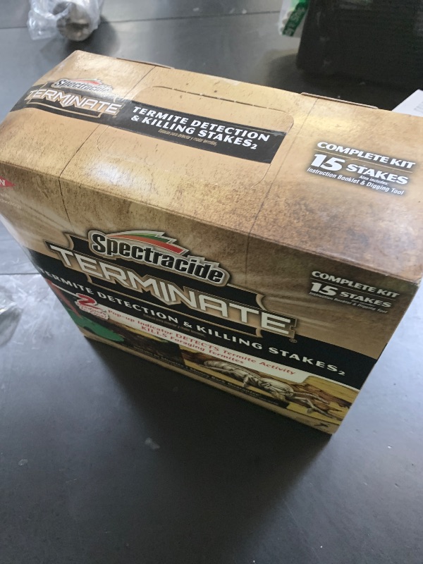 Photo 1 of Spectracide Terminate Termite Detection & Killing Stakes, Kills Foraging Termites, Detects Termite Activity, 15 Count