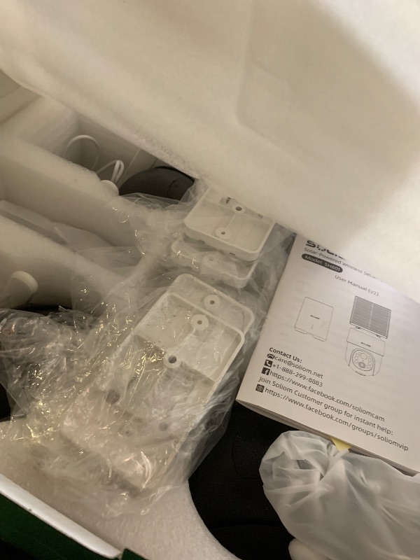 Photo 1 of SOLIOM Security Cameras Wireless Outdoor,4K Ultra HD for Day and Night, No Subscription,Built in Radar,Solar Powered Cameras for Home Security, 360° Pan Tilt Auto Tracking,5G & 2.4G WiFi, 4-Cam Kit