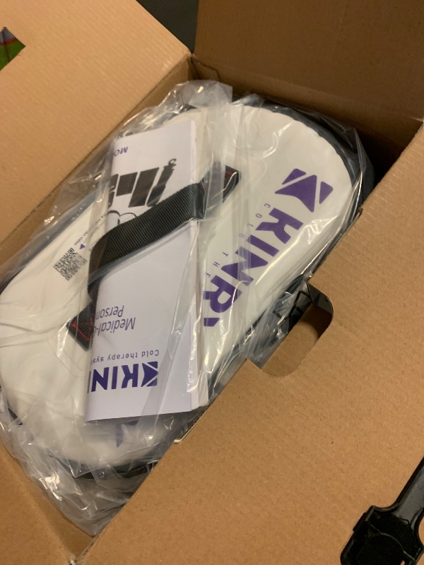 Photo 1 of Cold Therapy Machine for Shoulder with Programmable Timer, Portable Ice Machine for Shoulder After Surgery, Lightweight Replacement Recovery System, Cryotherapy Pain Relief w/Compression Pad