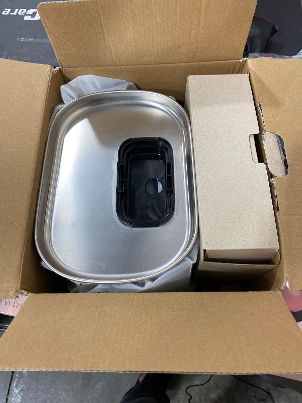 Photo 1 of PETLIBRO Upgrade Cat Water Fountain, Cordless Cat Fountain Battery Operated, App Monitoring 3L/101oz Dockstream 2 Pet Water Fountain with Stainless Steel Tray, 5GHz WiFi Dog Water Bowl Dispenser