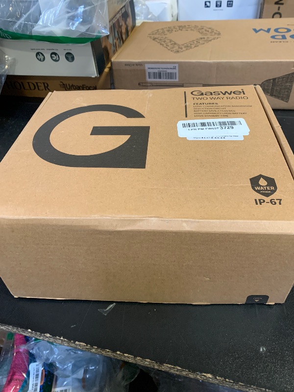 Photo 1 of Gaswei G1pro IP67 Waterproof Floating Walkie Talkies Long Range for Adults,Heavy Duty Two Way Radio,VOX,USB-C,Rechargeable Lithium Battery(4 Pack)