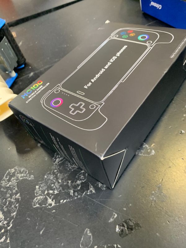 Photo 1 of ?Anti-Drift & Fast-Connect?Wireless Game Controller for iPhone/Android | Hall Joysticks Bluetooth Phone Controller, For Cloud Gaming, Genshin Impact, PUBG, Roblox, Call of Duty Mobile Gamers,White