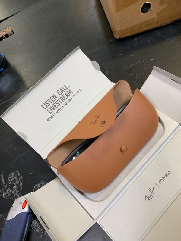 Photo 1 of Ray-Ban Meta (Gen 1), Wayfarer, Matte Black | Smart AI Glasses for Men, Women —12 MP Camera, Open-Ear Speakers for Audio, Video Recording and Bluetooth —Transitions® Green Lenses —Wearable Technology