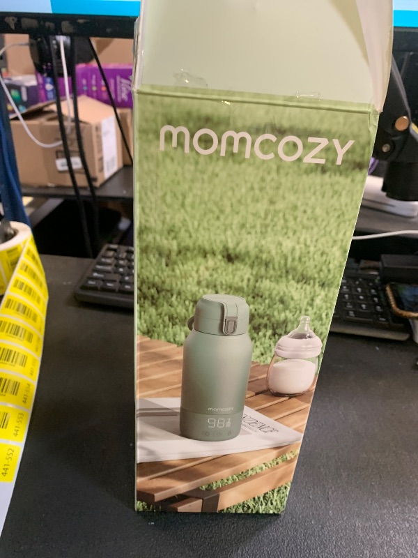 Photo 1 of Momcozy Portable Bottle Warmer for Travel – Dual Heating Modes for Breast Milk & Water, Portable Milk Warmer with Fast Heating & Long Battery Life, 17 Ounces Large Capacity to Meet Your All-Day Needs