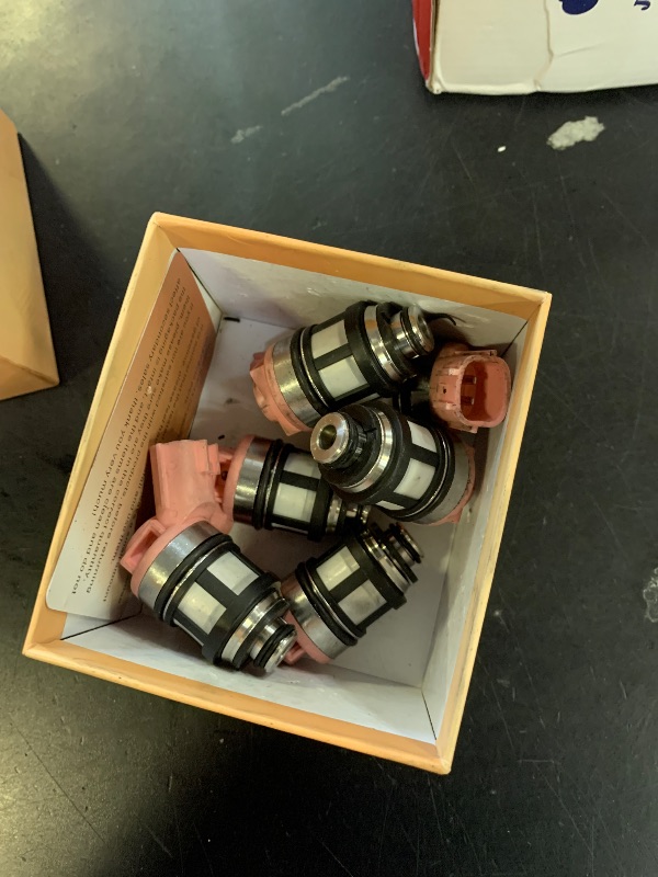 Photo 1 of JS23-4 Fuel Injectors,Compatible with/Nissan 3.3 Frontier Xterra 1999-2004, Pathfinder 3.3L 1996-2000,Quest 1999-2002 |1 Holes| |Set of 6|