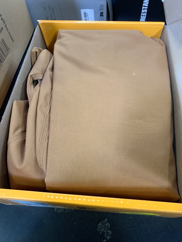 Photo 1 of Covercraft Carhartt SeatSaver Custom Seat Covers | Fits 2017-2018 Ford F-250/F-350/F-450/F-550 Crew Cab | 2nd Row 60/40 Bench Seat, Duck Weave Brown