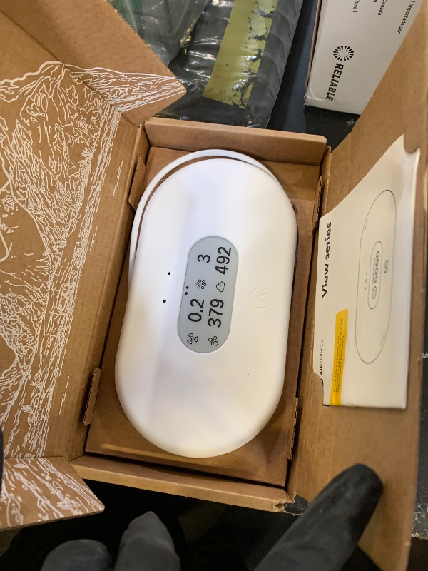 Photo 1 of Airthings 2960 View Plus - Battery Powered Radon & Air Quality Monitor (PM, CO2, VOC, Humidity, Temp, Pressure)