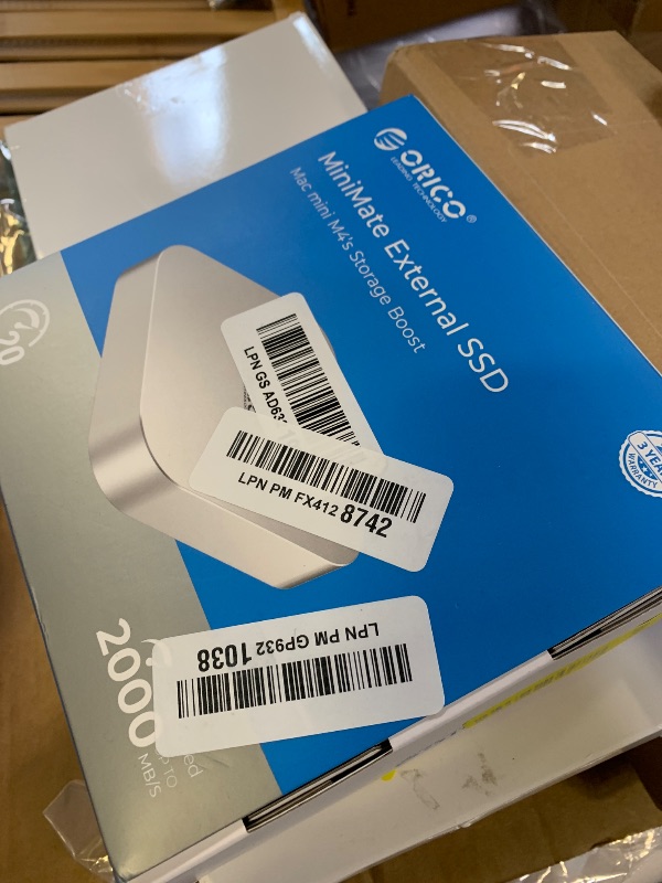 Photo 1 of ORICO MiniMate Plus 8TB External SSD Compatibility with Mac mini M4(20Gbps), USB 3.2 Gen 2 * 2(20Gbps), Portable Solid State Drive, M4Plus
